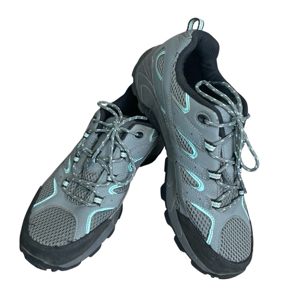 Merrell Moab‎ 2 Low Lace Hiking Trail Shoes Youth Size 7 Womens Size 8.5 Outdoor
